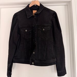 Classic Black Denim Jacket